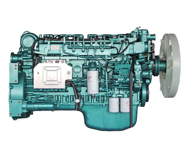 Remanufactured heavy-duty engine on test bench