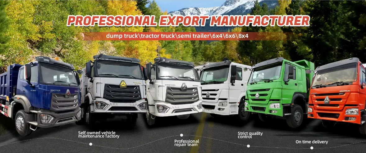 Refurbished heavy truck ready for export