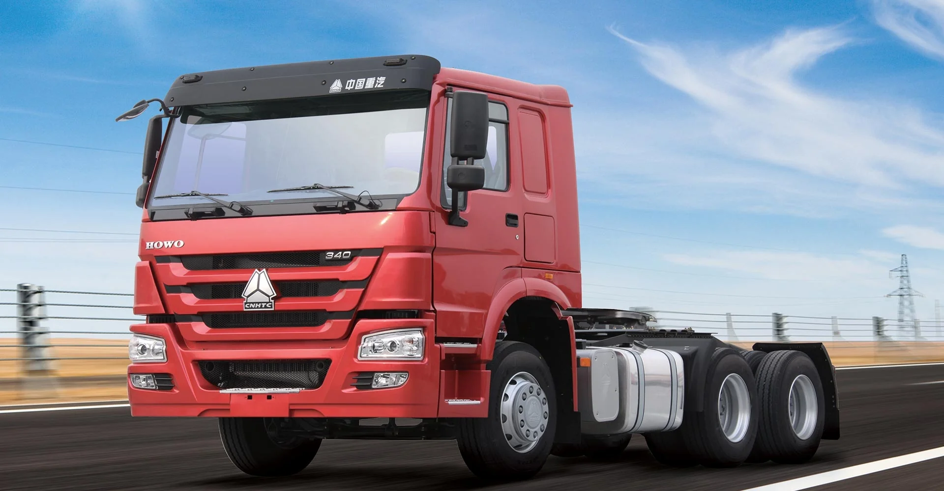 Refurbished 6x4 tractor truck